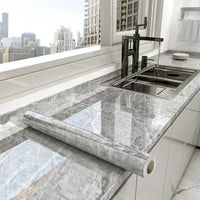 Kitchen Oil-Proof Waterproof Self-Adhesive Marble Film
