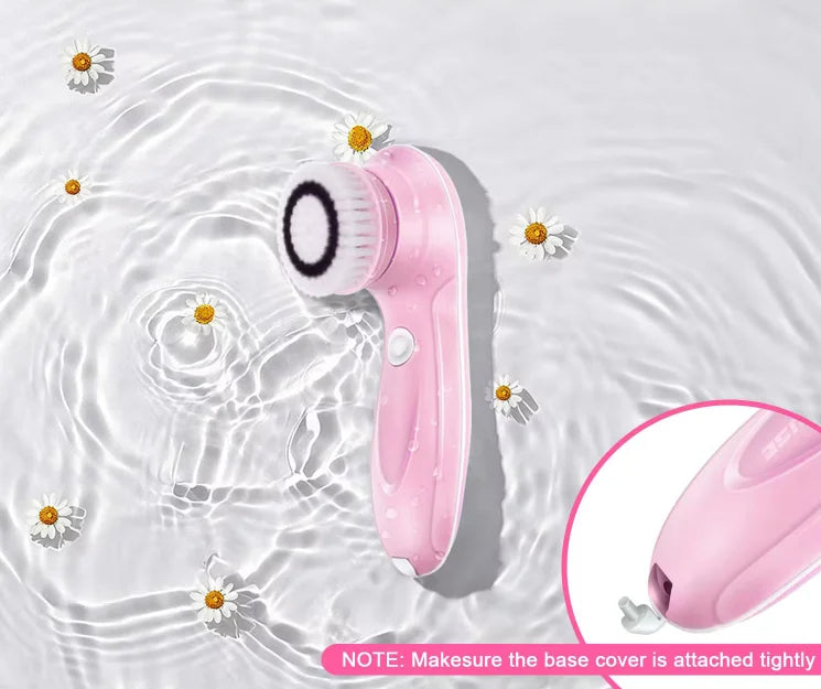 Electric Facial Cleansing Brush – Spin Exfoliating Cleanser