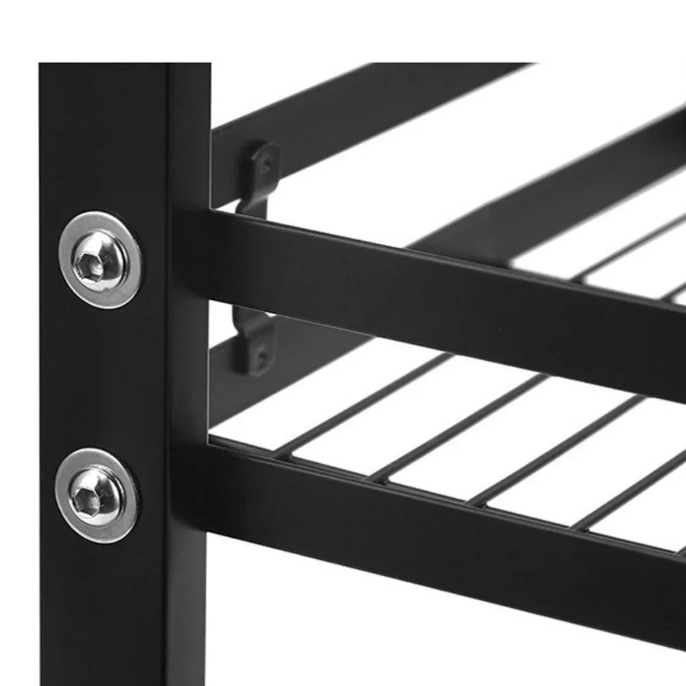 2-Layer Stainless Steel Kitchen Storage & Dish Rack