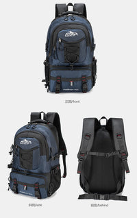 Travel backpack 40L waterproof lightweight outdoor hiking, men's and women's camping backpack