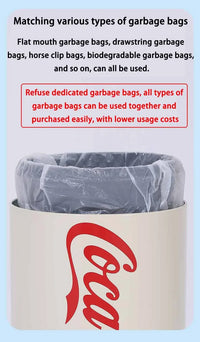 Smart Kitchen Waste Bins Creative Automatic Induction Opening Lid Trash Can Living Room Bedroom Cleaning Tools Accessories