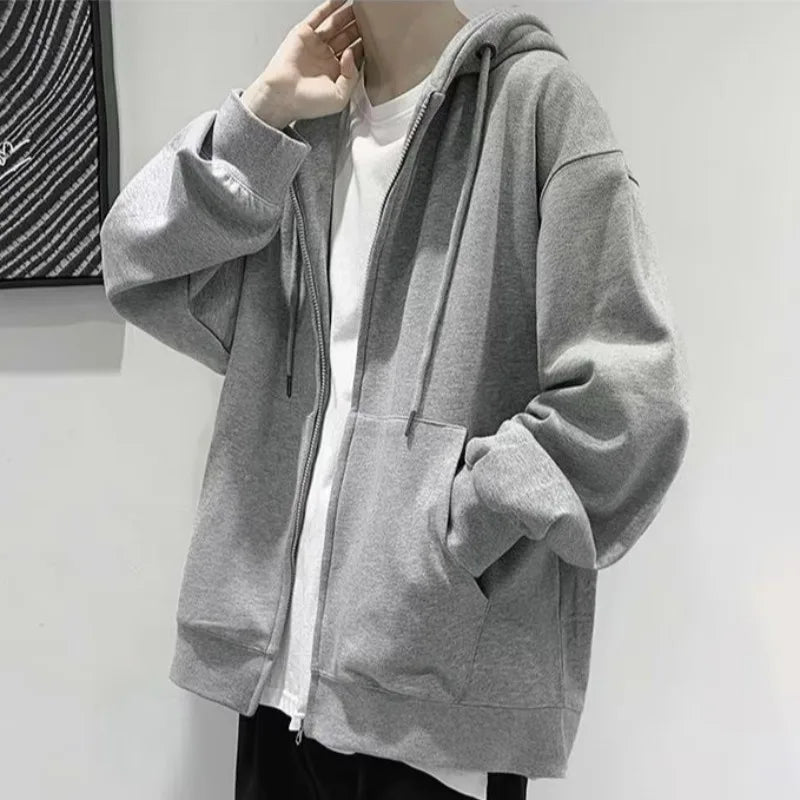 Men’s Winter Zipper Hoodie Jacket