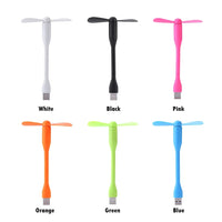 Mini USB Flexible Fan – Portable Cooling Fan for Laptop & Power Bank