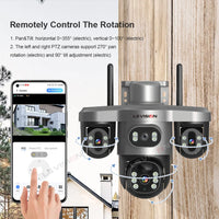 LS VISION V380 Pro 4G Solar PTZ Security Camera 15MP