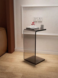 Acrylic Side Table – Modern Transparent Tea Table