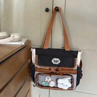 Large Capaci Children's School Bag Set for Girls Primary And Middle School Double oulder Bapa Sweet College Sle