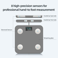 Fitdays Smart Body Fat Scale – 8-Electrode Fitness Analyzer