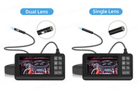 Dual Lens Industrial Endoscope Camera with Screen IP67