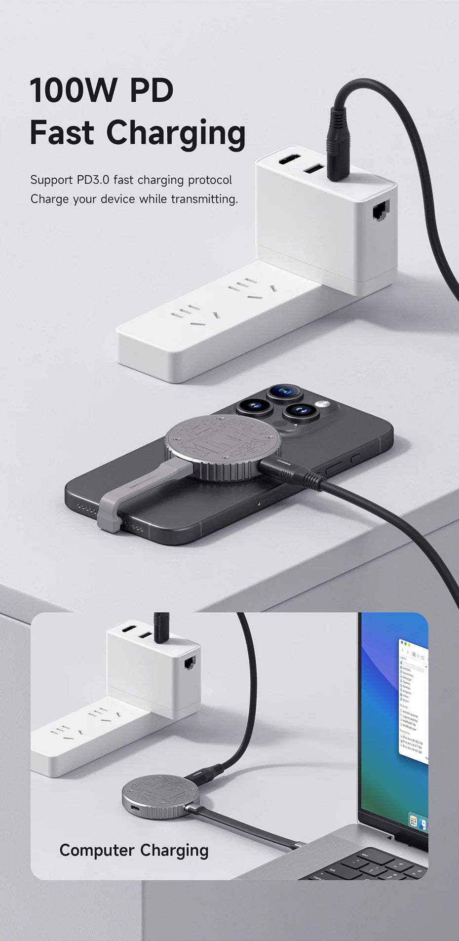 Hagibis Magnetic M.2 2230 NVMe SSD Enclosure USB-C 3.2