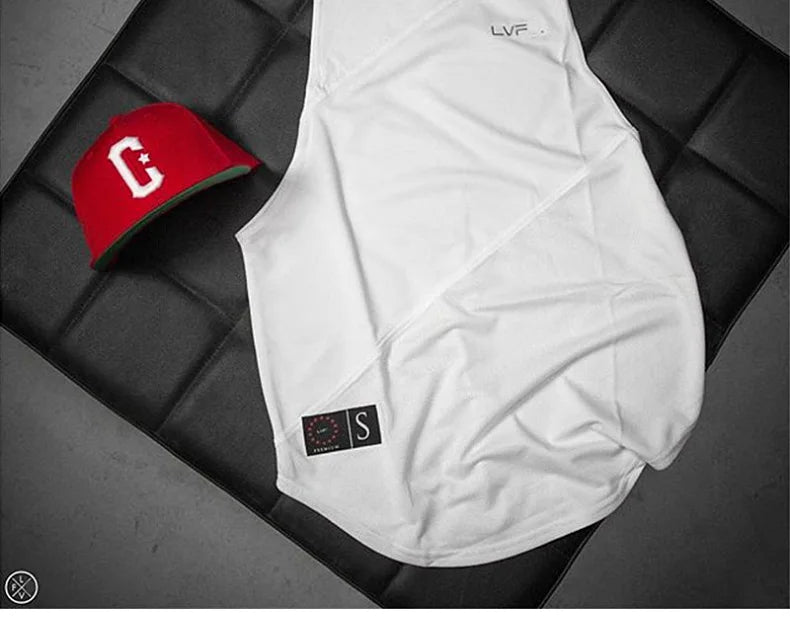 Men’s Gym Bodybuilding Tank Top Cotton Vest