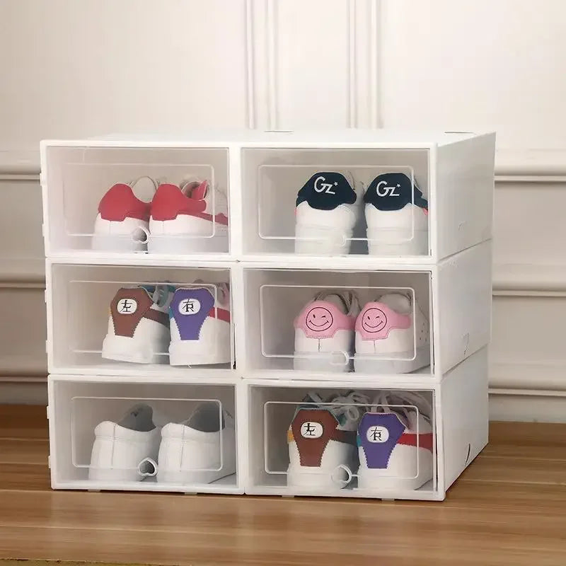 Transparent Drawer Shoe Storage Box – Ladies & Kids