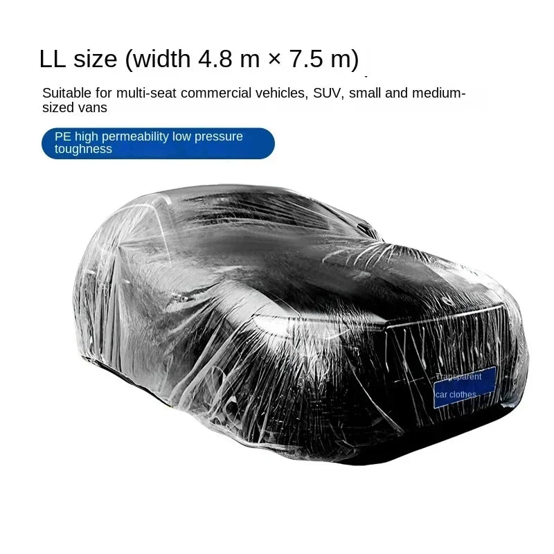 Disposable Car Dust Cover –Waterproof Sunshade Coat