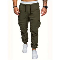 Men’s Tactical Multi-Pocket Cargo Pants Autumn