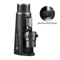 STARSEEKER EDGE Stainless Steel Burr Coffee Grinder 48MM Espresso Stepless Fineness Adjustment Electric Coffee Grinders Black