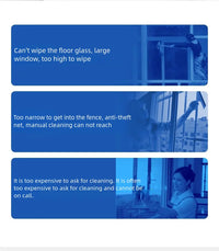 Intelligent Window Cleaning Robot with Remote Control