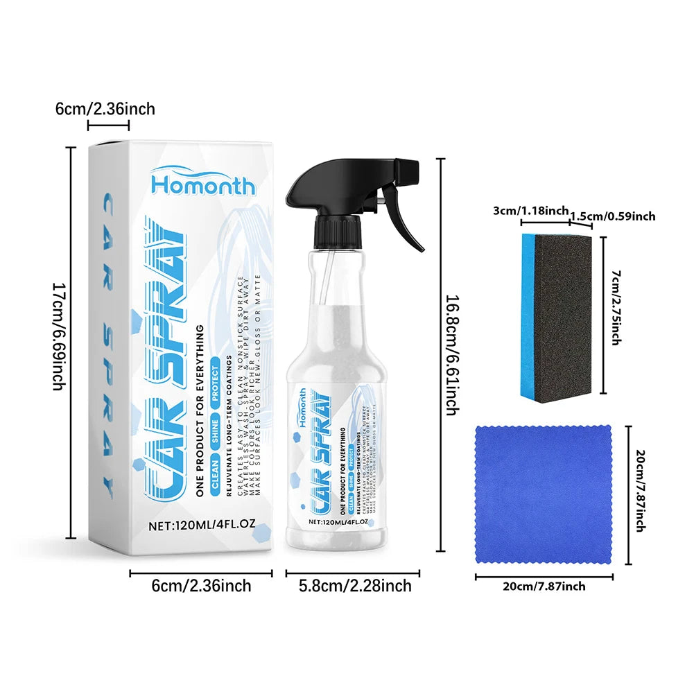 Car Coating Spray Protective Renewal & Cleaning Agent