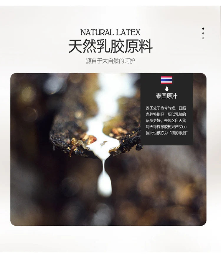 Thailand 100% natural latex mattress massage luxury mat tatami antibacterial home mattress King Queen Twin Full Size