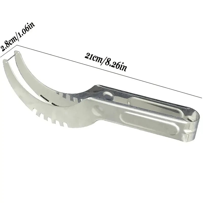 Stainless Steel Watermelon Cutter Knife Kitchen Gadgets Multifunctional Best Kitchen Gadget Home Gadget Kitchen Accessories