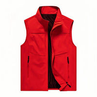 Men’s Winter Fleece Vest – Casual Warm Sleeveless Jacket
