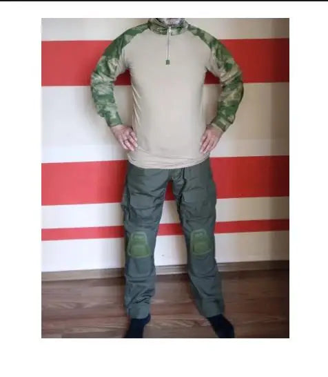 Men’s Tactical Camouflage Combat Suit Set