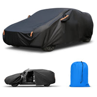 Universal Black Car Cover Dust & Sun Protection
