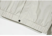 Men’s Autumn Stand Collar Jacket – Korean Style