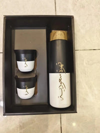 Camping Coffee Mugs Set Portable Metal Travel Cups