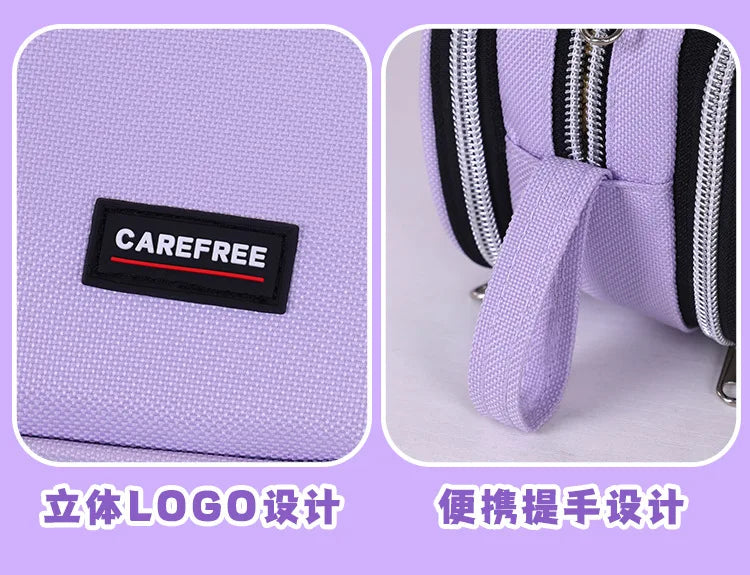 New School Supplies Back to School Essential Pencil Case, Large Capacity Stationery Organizer Student Stationery Box