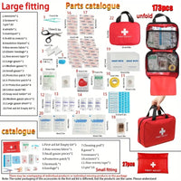 Portable Car First Aid Kit Travel Emergency Health Bag