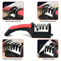Portable Kitchen Knife Sharpener Quick Sharpening Tool