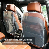 Car Seat Back Protector Kids Anti-Kick Guard Pad
