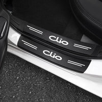 4PCS Carbon Fiber Car Interior Stickers – Clio II-V 2001-2023