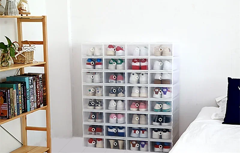 Transparent Drawer Shoe Storage Box – Ladies & Kids
