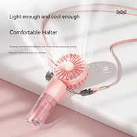 Summer Spray Mist Fan Mini Water Fan F2 Portable Handheld Rechargeable Outdoor Small Fan for Student Dormitory Cooling Tools