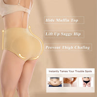 Women Shapewear Waist Trainer Seamless Butt Lifter Padded Butt Hip Enhancer Body Shaper Brief Panties Underwear Tummy Control