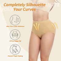 Women Shapewear Waist Trainer Seamless Butt Lifter Padded Butt Hip Enhancer Body Shaper Brief Panties Underwear Tummy Control