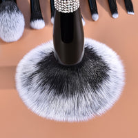 Makeup Brush Set – 10pcs Synthetic Nylon