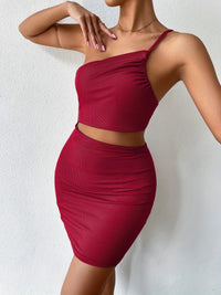 Women's Dresses Solid Sexy Backless One Shoulder Bodycon Dress