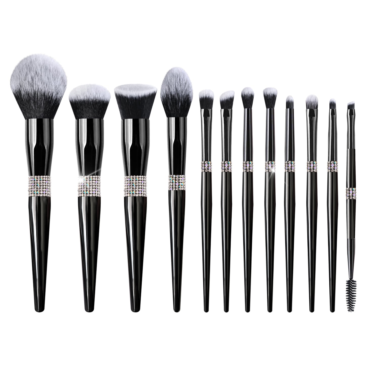 Makeup Brush Set – 10pcs Synthetic Nylon