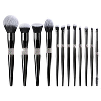 Makeup Brush Set – 10pcs Synthetic Nylon