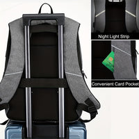 Men’s Anti-Theft Laptop Backpack Travel Business Bag