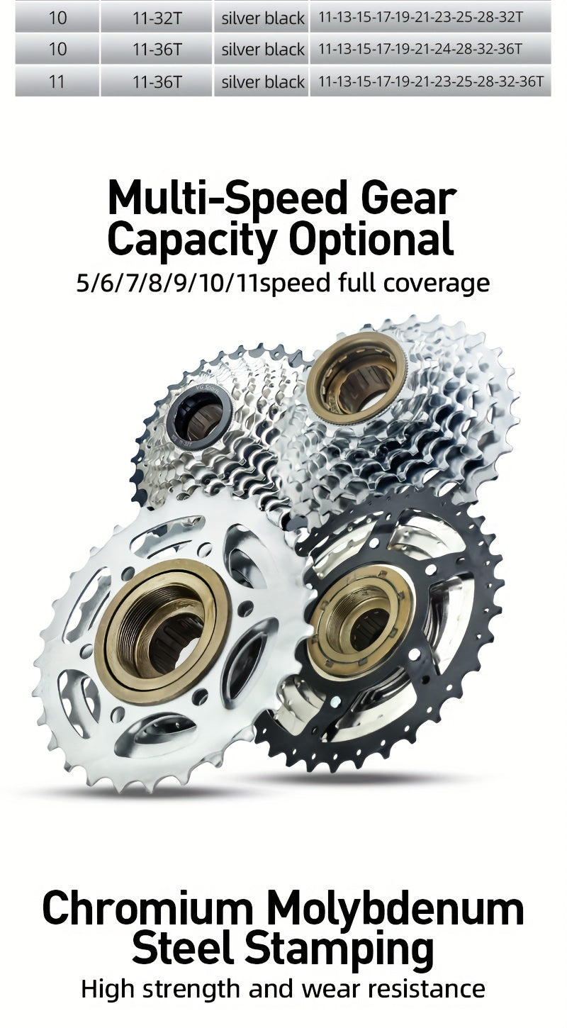 High-Performance Bicycle Freewheel 5–11 Speed 14–36T