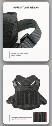 Heavy Duty Adjustable Dog Harness with Handle