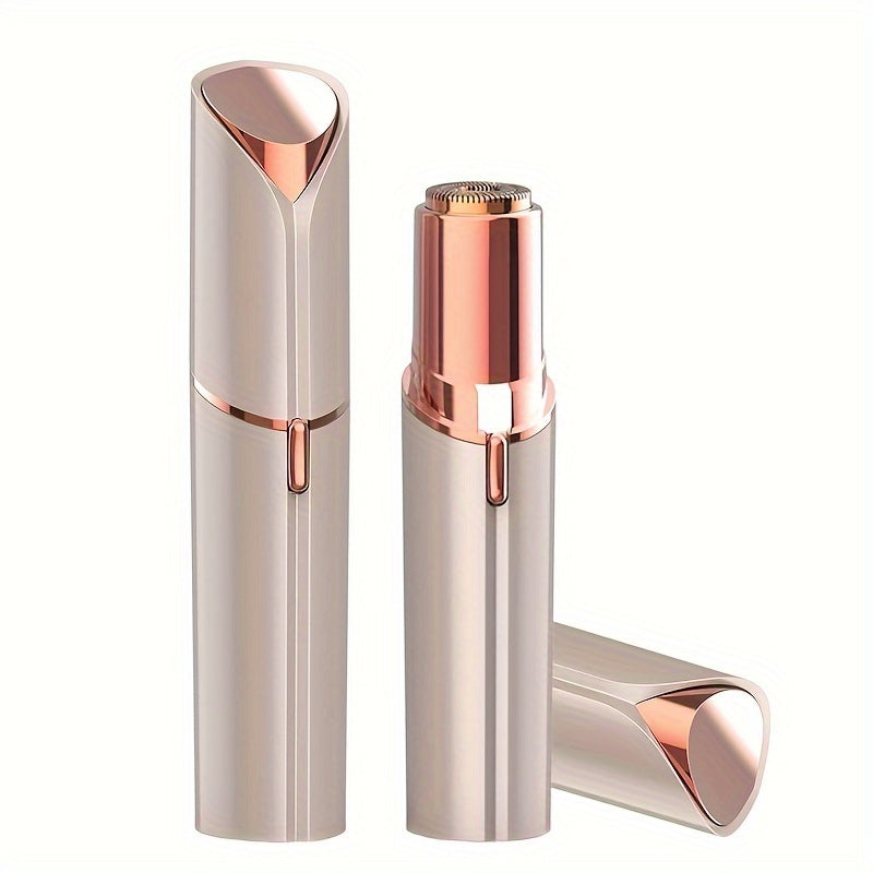 Painless USB Rechargeable Facial Hair Remover - Eyebrow Face Razor Trimmer for Women - Lips, Body, Arms, Mustaches, Fuzz, and Chin