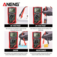 ANENG DM850 Auto Digital Multimeter AC/DC Voltage Tester