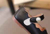 Infant Mary Jane Shoes with Soft Sole & Glitter Design