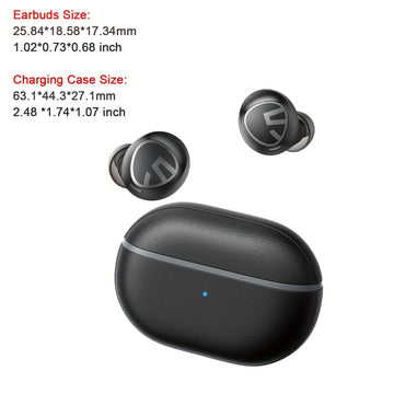 SOUNDPEATS Free2 Classic Wireless Earbuds with Wireless V5.1, Offering 30 Hours of Playtime And Immersive In-Ear Stereo Sound.
