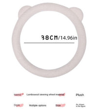 Teddy Bear Steering Wheel Cover - Soft, Cuddly, and Warm Winter Accessory for Cars, Perfect for Cold Weather, Adorable Design, Easy to Install, and Universal Fit