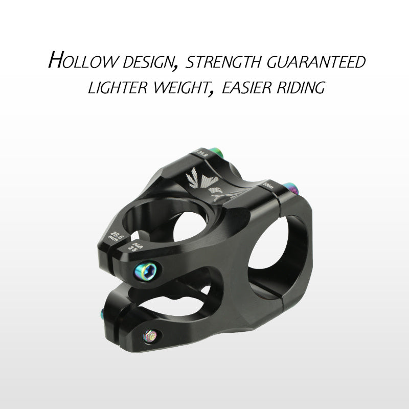 HASSNS Ultra-Light 35mm CNC Aluminum Bike Stem