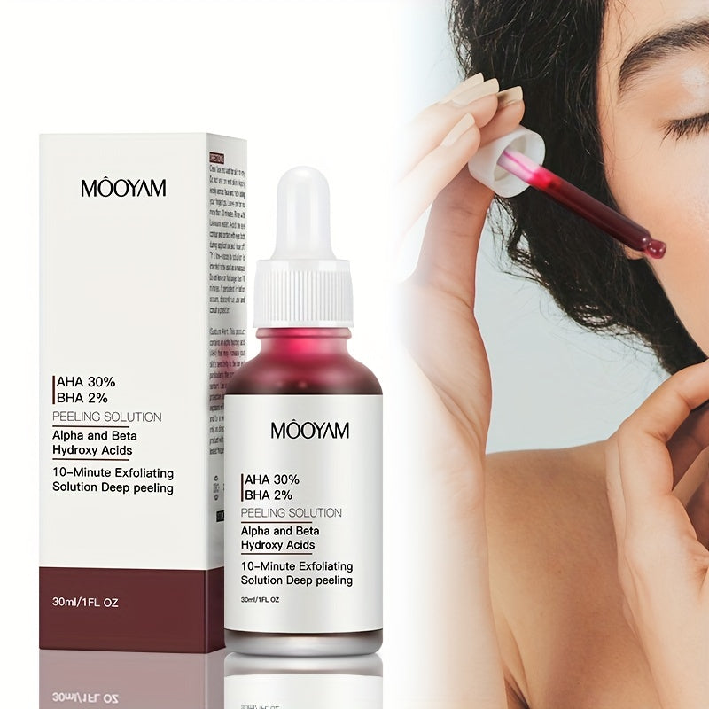 AHA 30% + BHA 2% Exfoliating Facial Peel Serum 1oz